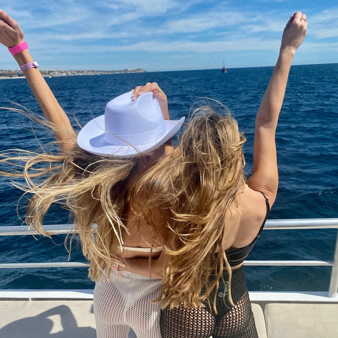 Party Let's Go Girls cowboy hat