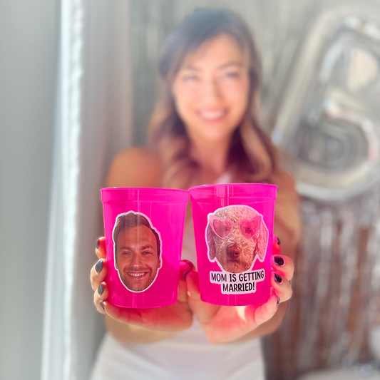 Face print cup