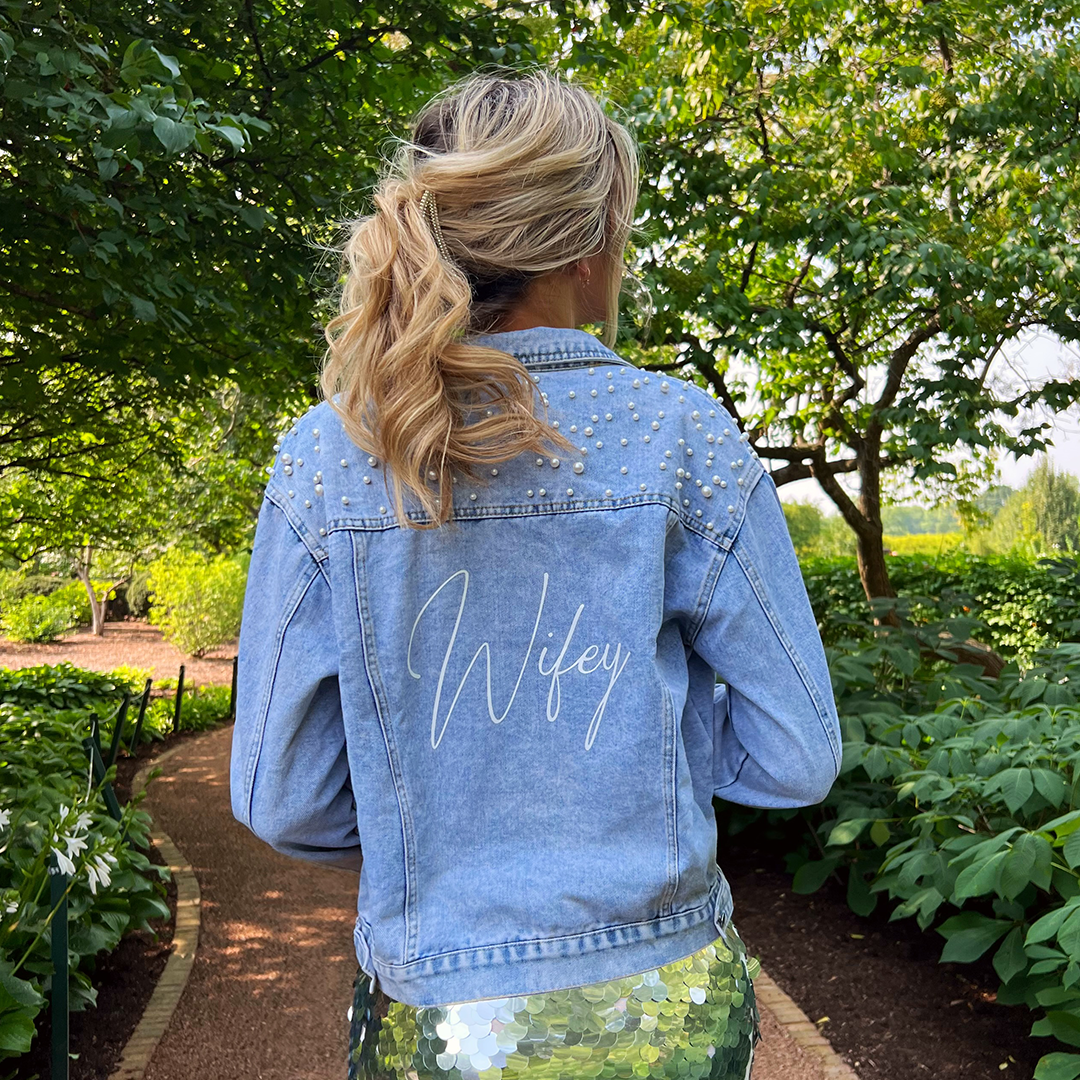 Wifey wedding jacket