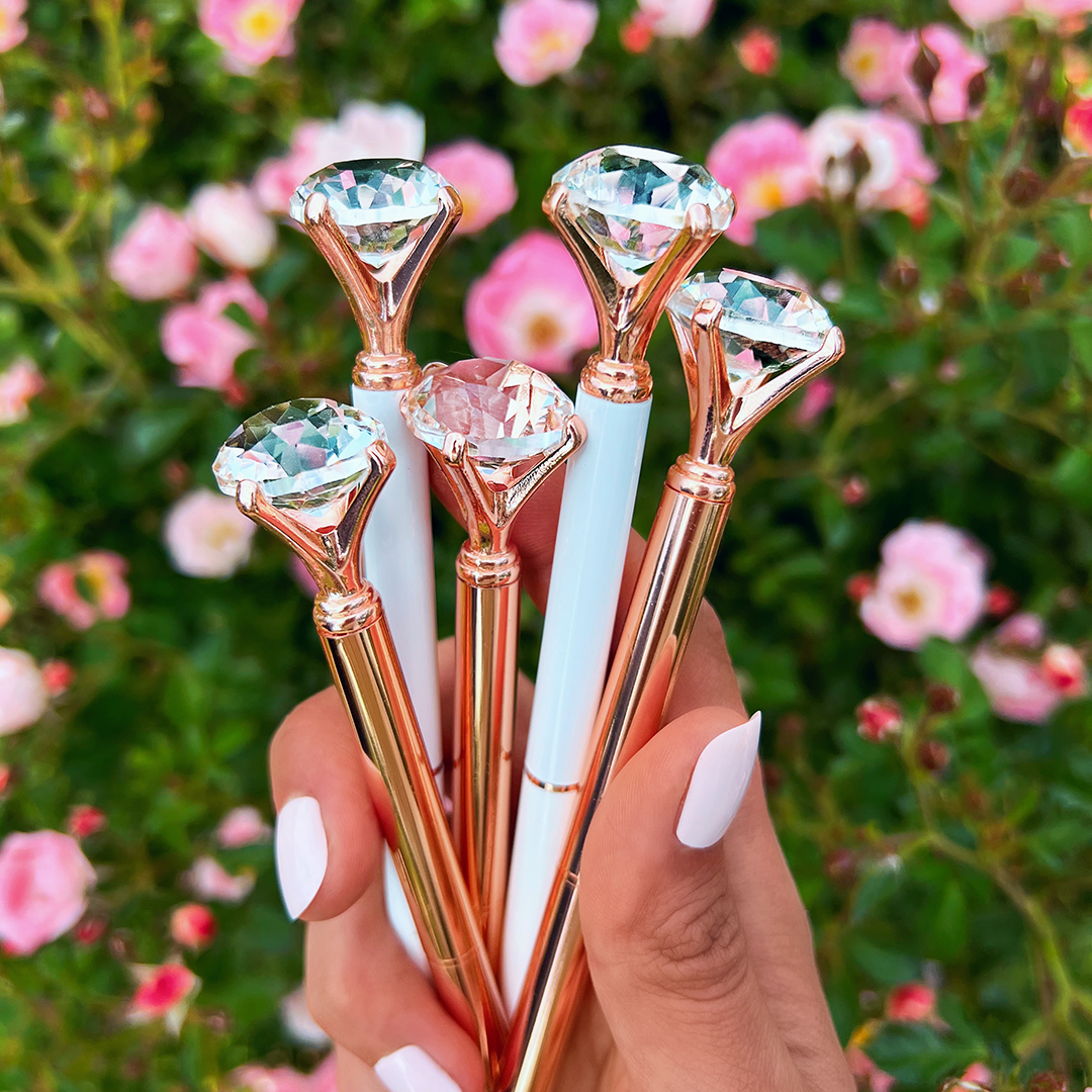 Sparkly diamond pens