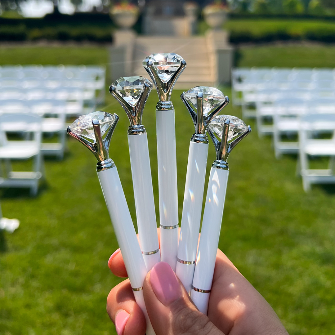 Decorative diamond pens