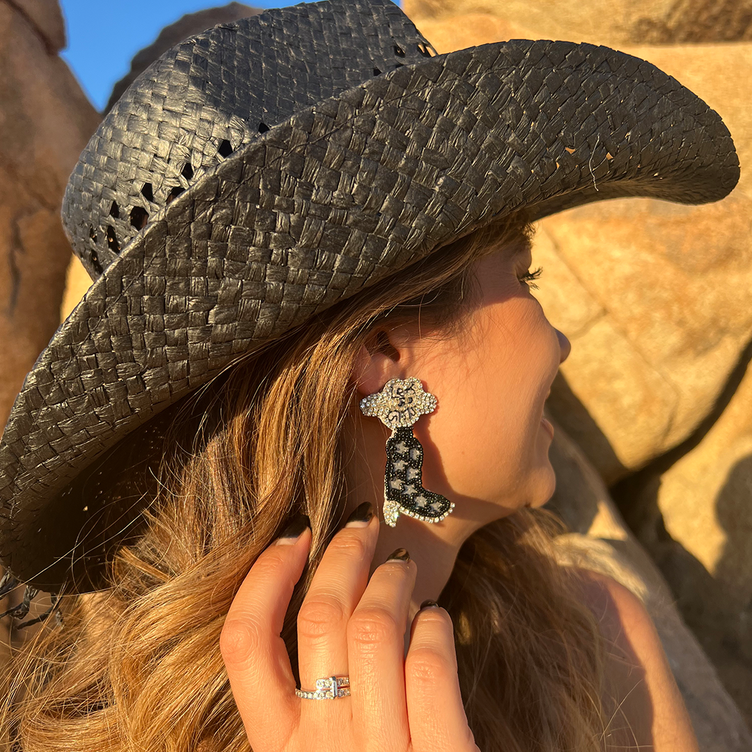 Fun Let's Go Girls earrings