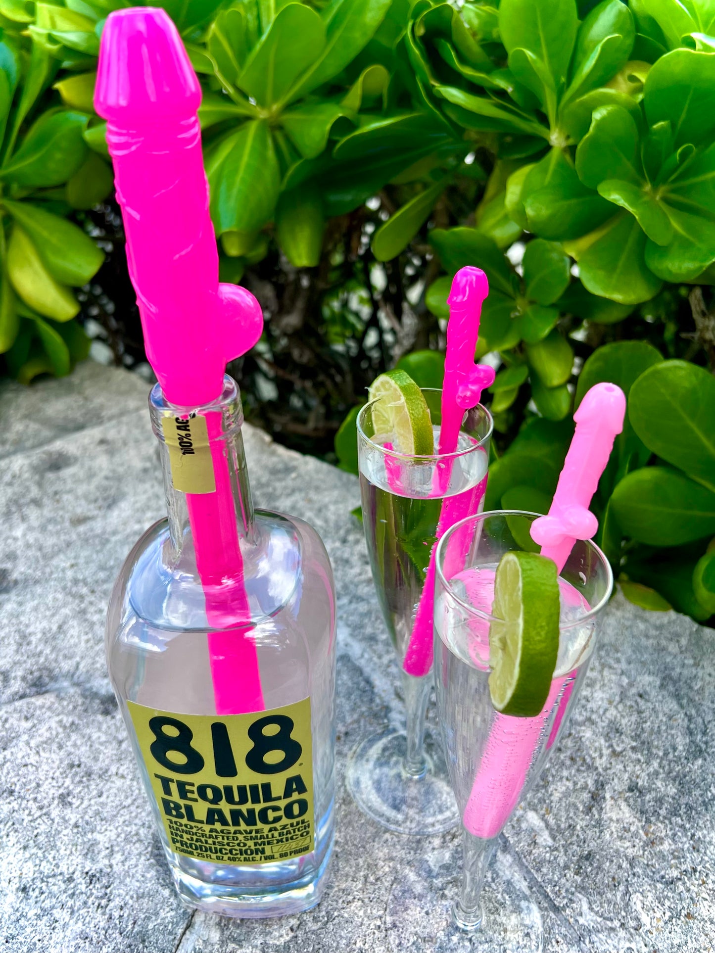 Naughty straws for events