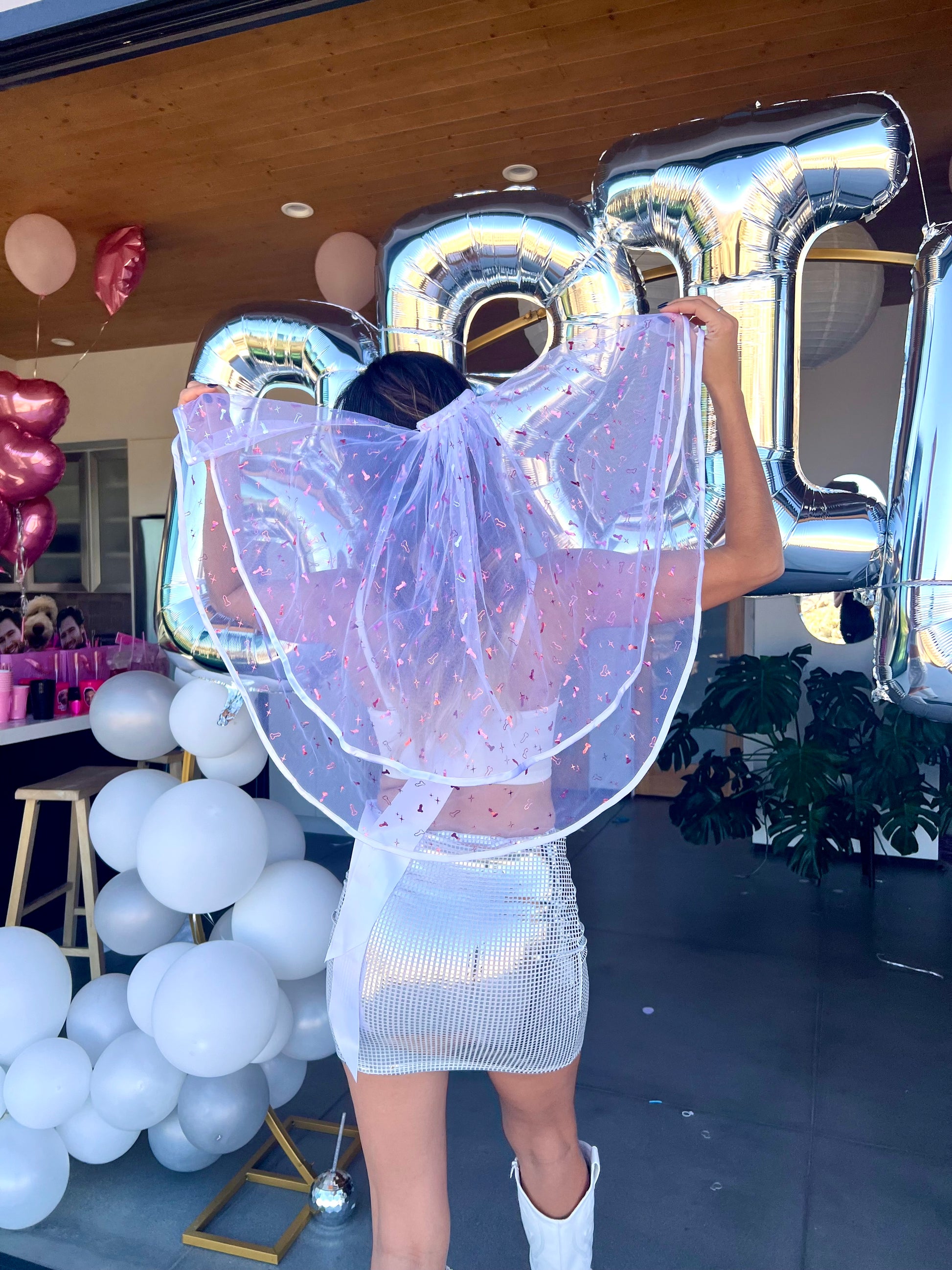 Unique forever veil design