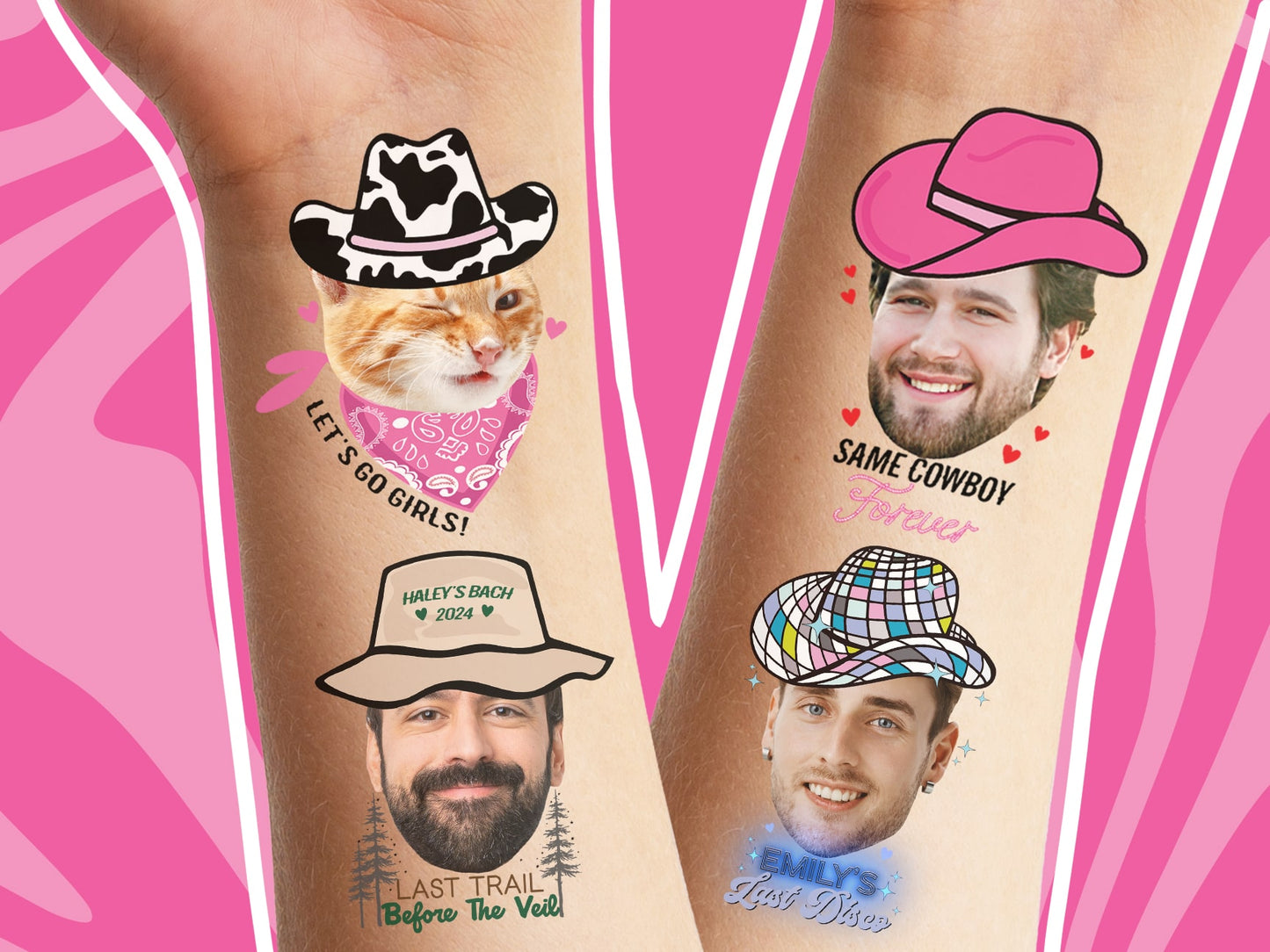 Bachelorette party favors tattoos