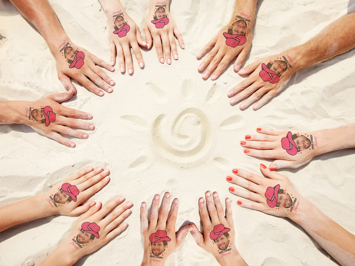 Bachelorette squad tattoos