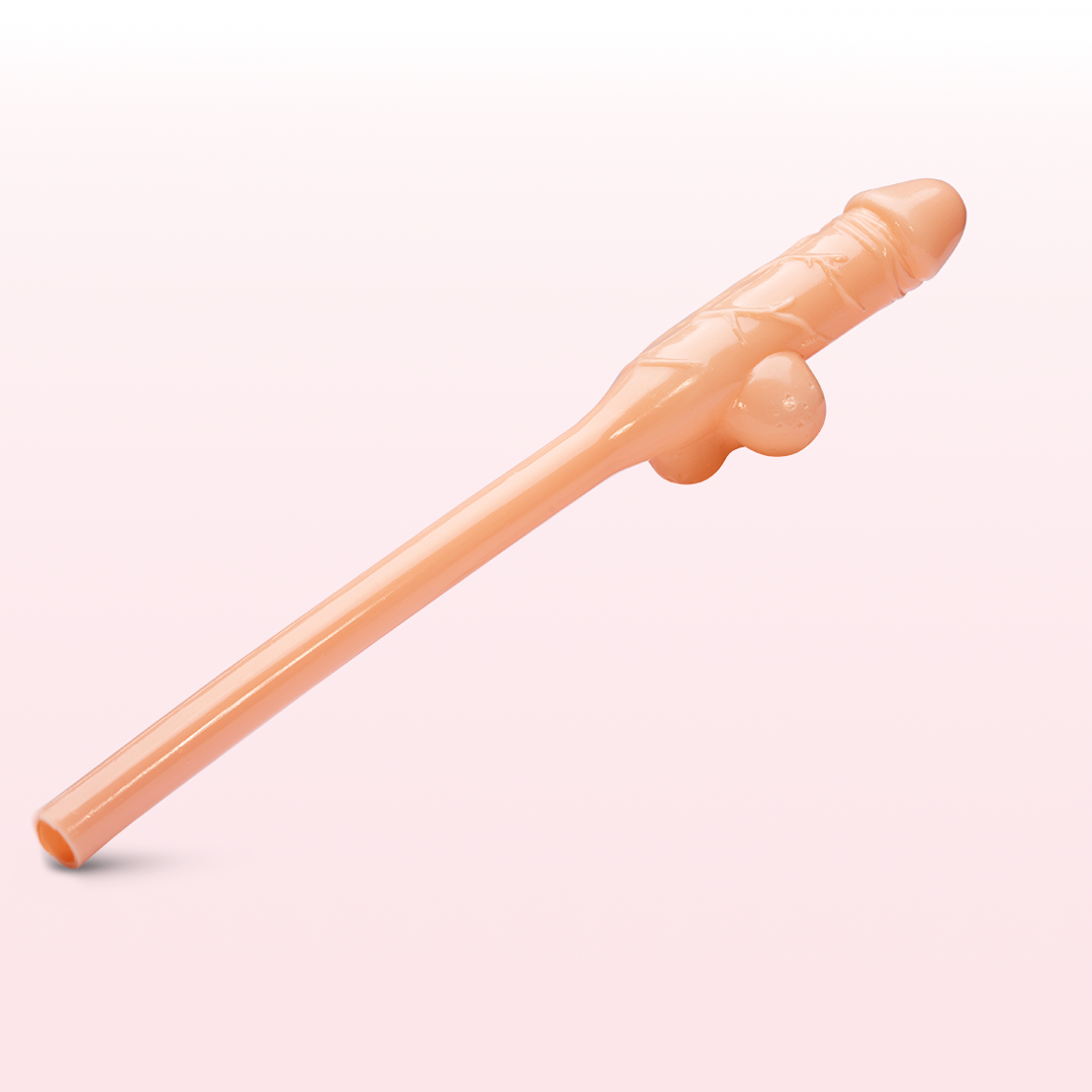 Funny bachelorette willy straws