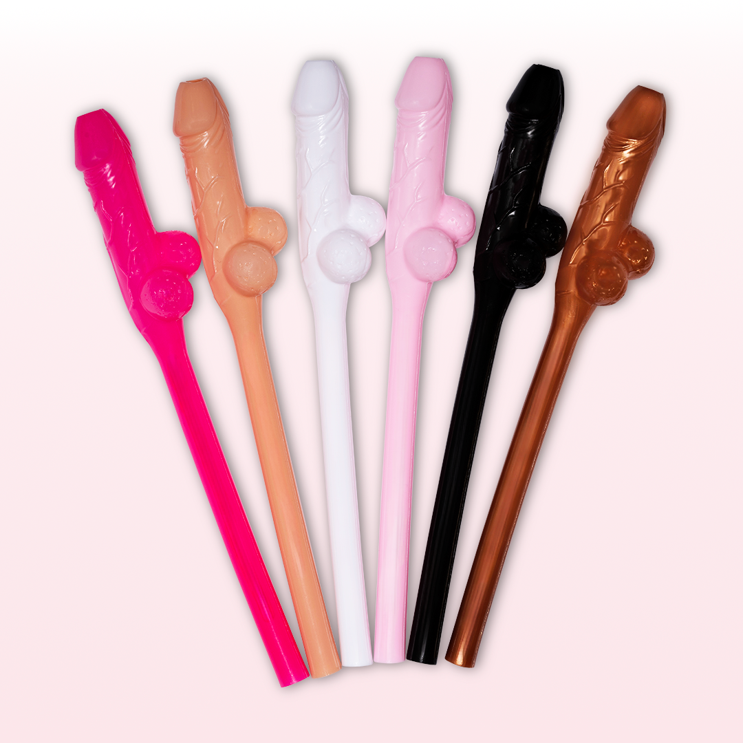 Extra-large willy straws