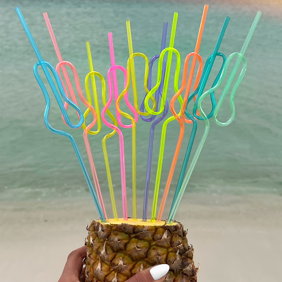 Less Naughty colorful straws
