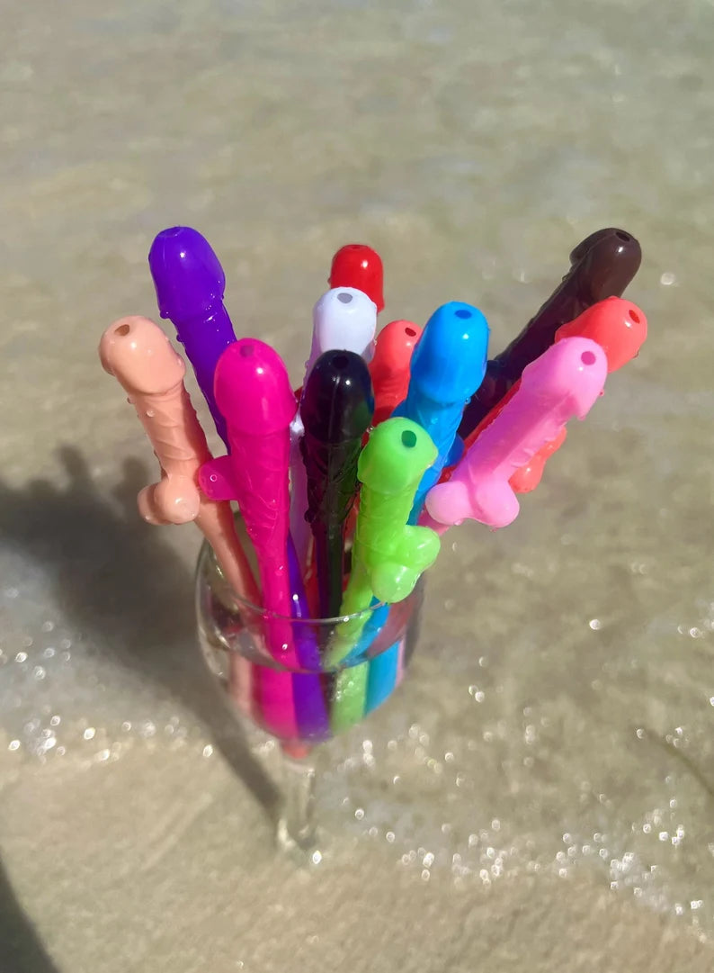 Fun novelty straws for parties