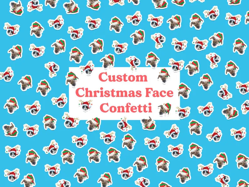Christmas Face Confetti