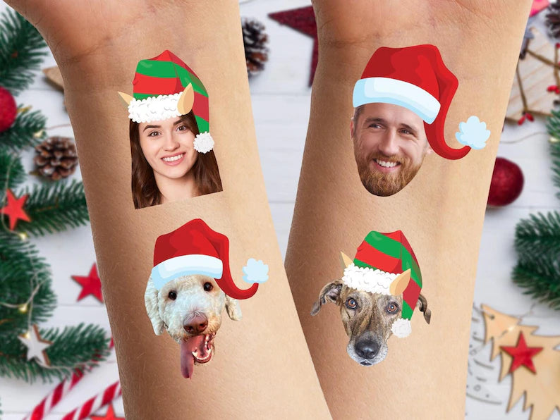 Custom Christmas Tattoos
