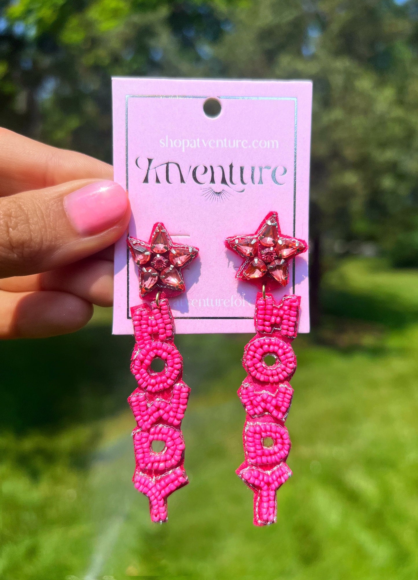 Custom Howdy cowgirl earrings