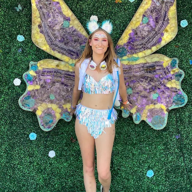 Holographic sequin clothing