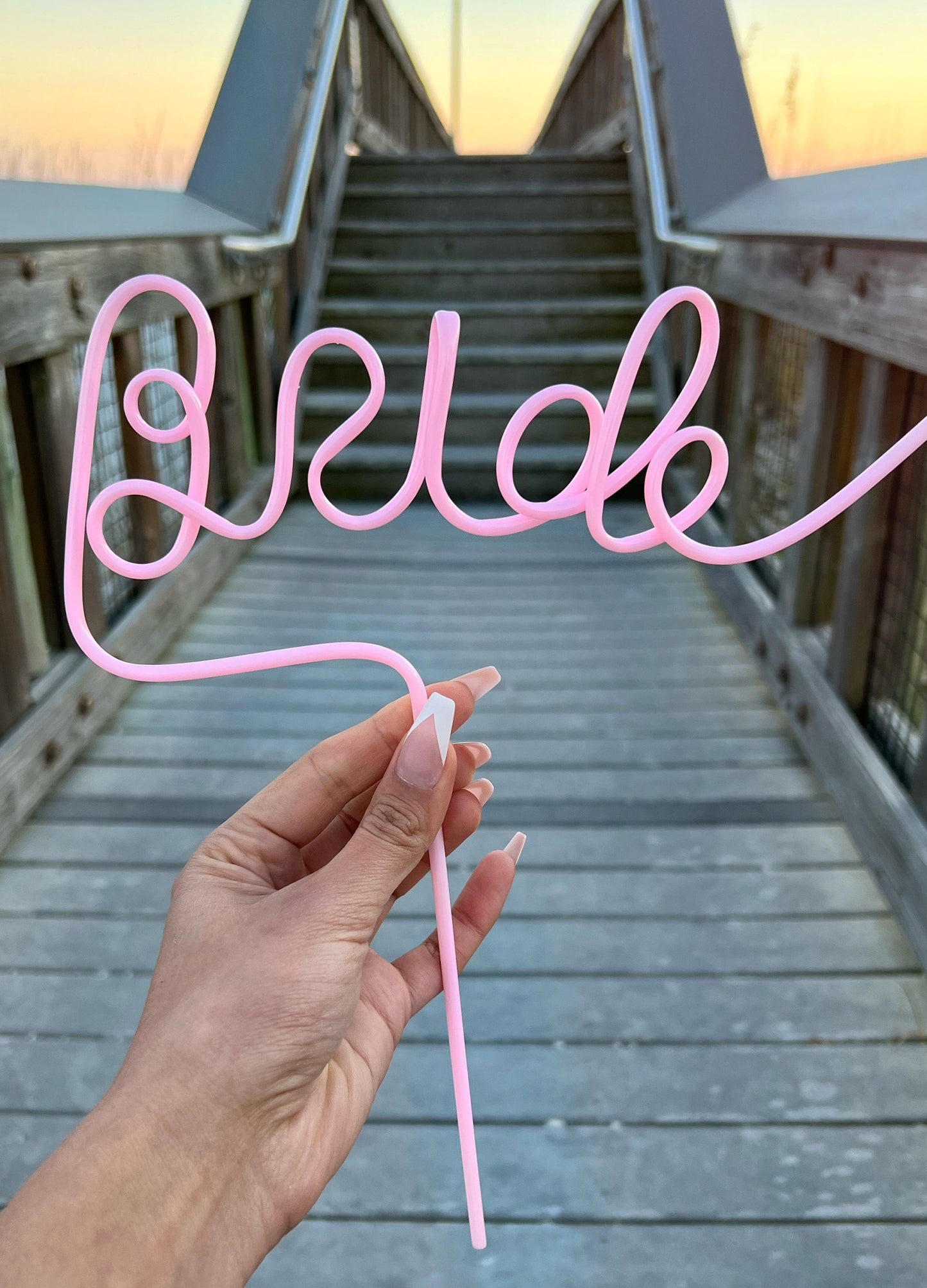 Elegant Endless Love straw