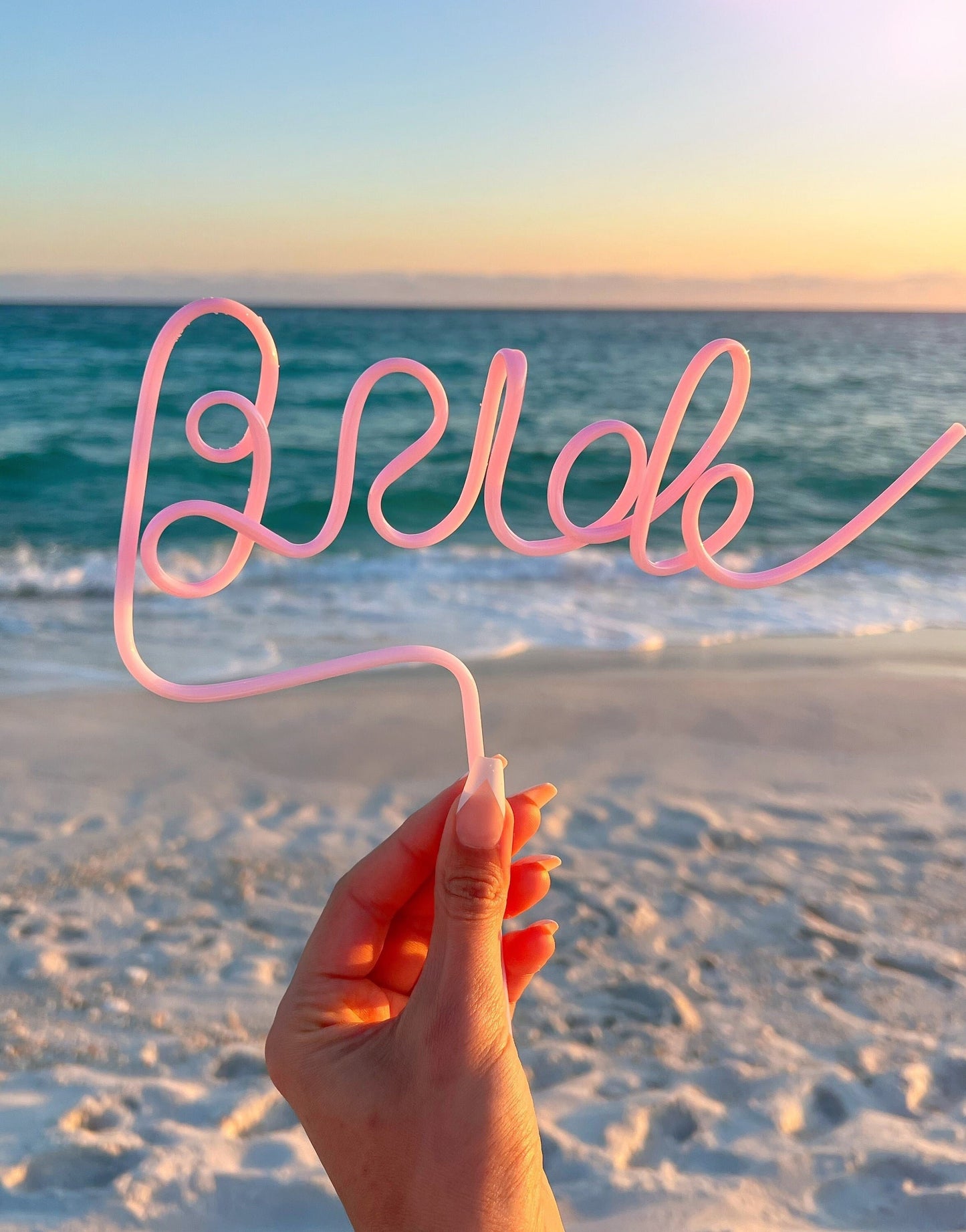 Wedding Endless Love straw