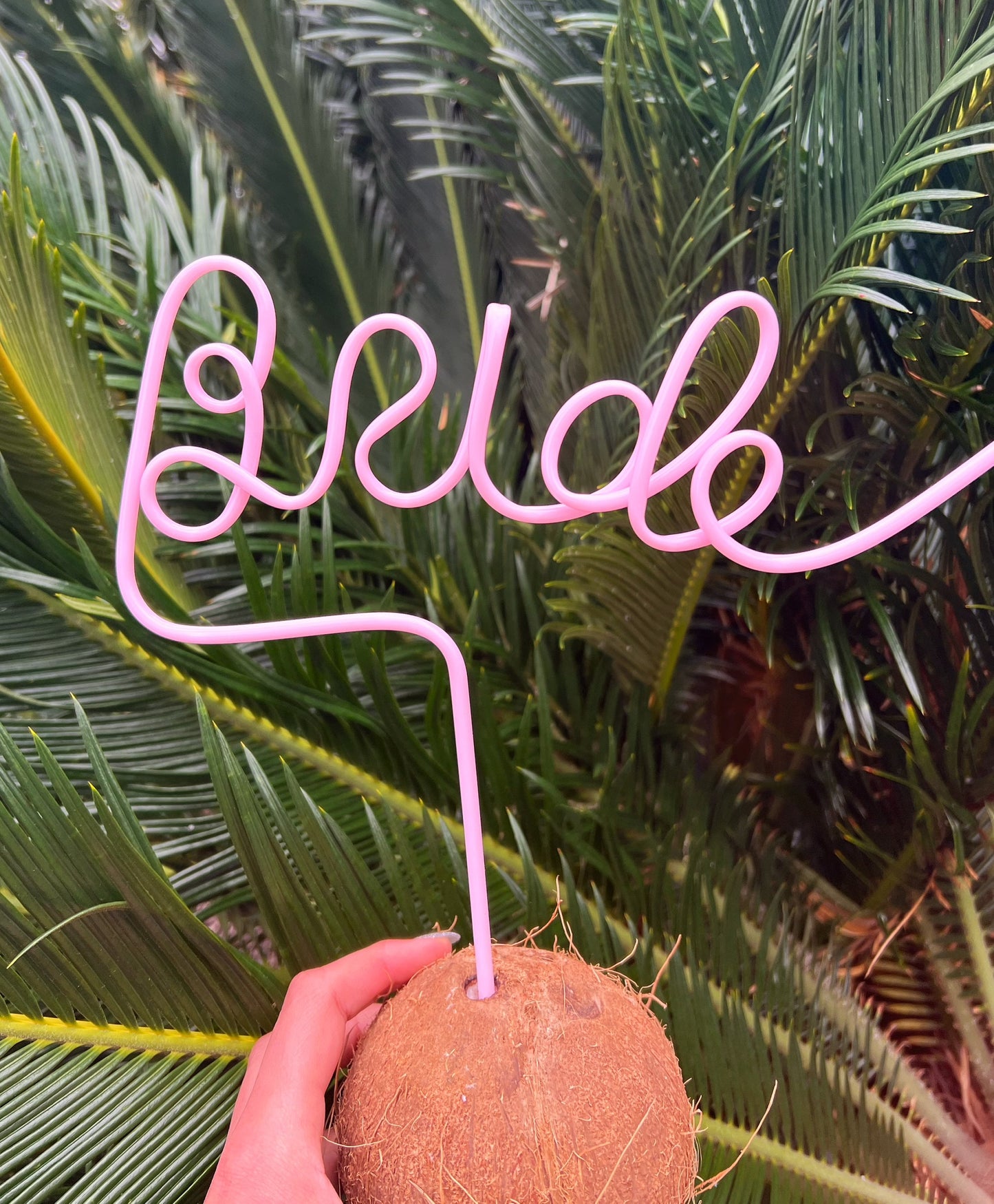 Bride Straw | Bride to be gift | Bridal Party Favors | disco bachelorette party | bachelorette gifts for bride | bride gift bulk