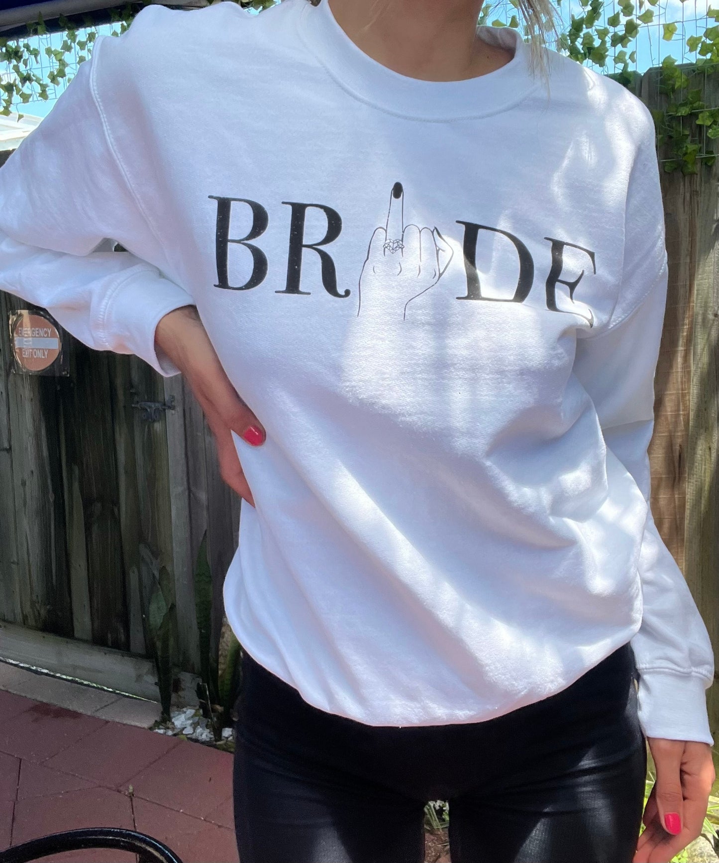 Bride-to-be sweatshirt