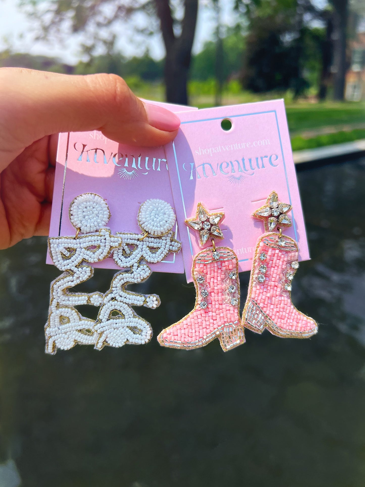 Western-themed earrings