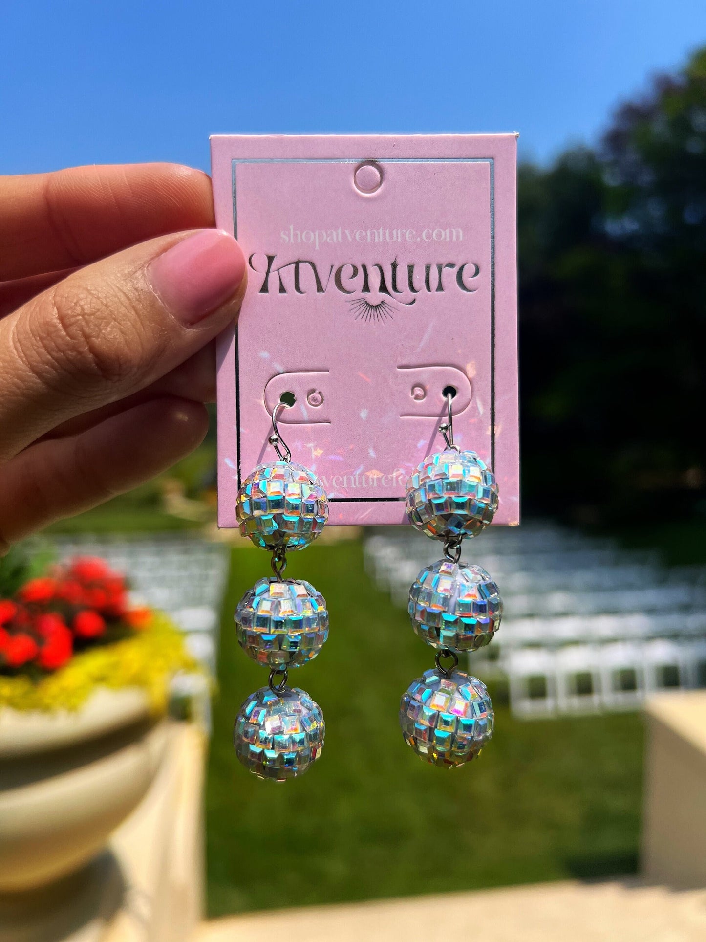 Disco Queen earrings