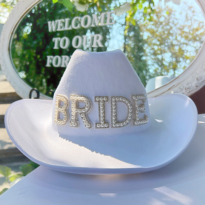 Bride Cowboy Hat