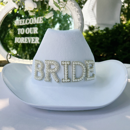 Bride Cowboy Hat