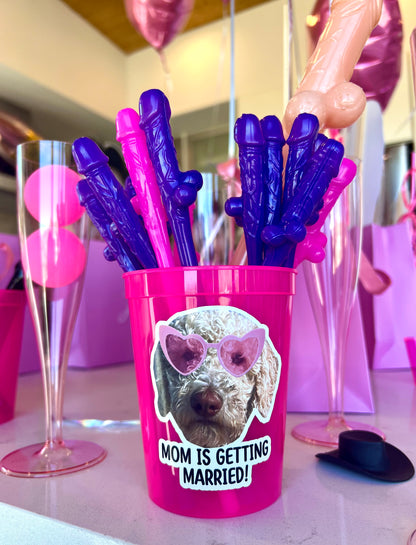 Custom Forever Ever straws
