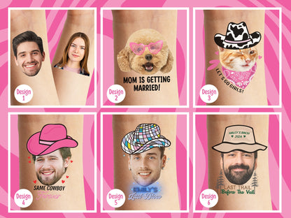 Custom Bachelorette Tattoos