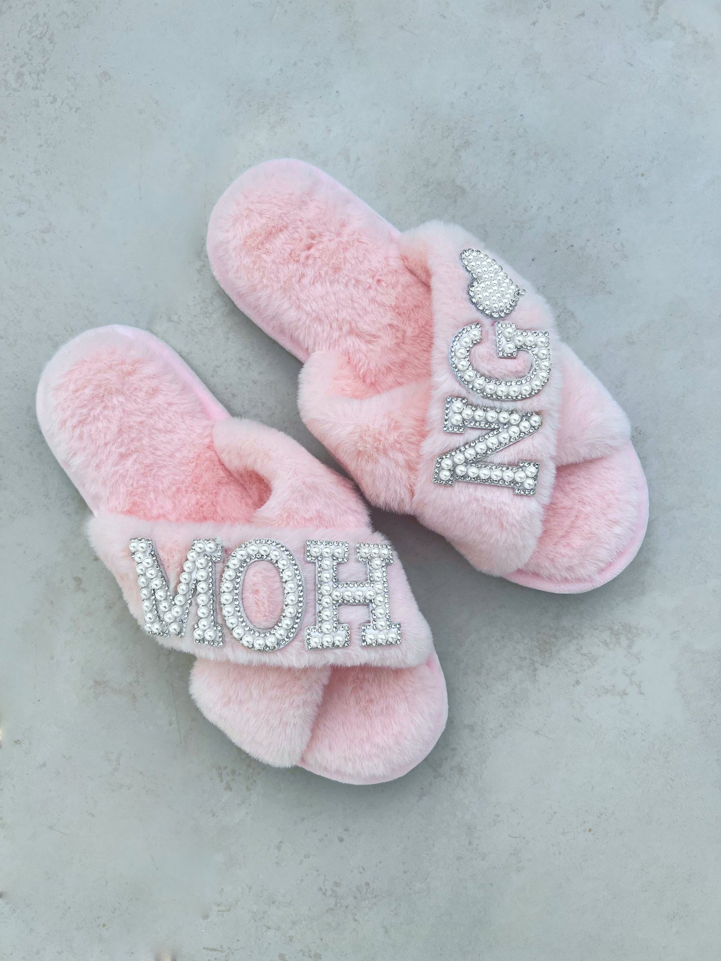 Blush Pink Slippers