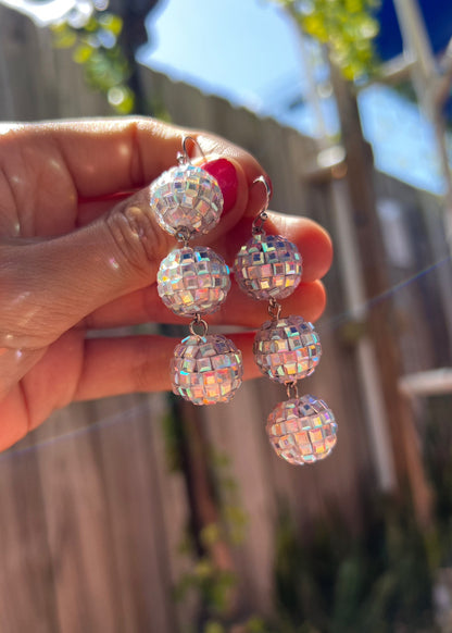 Retro disco ball accessories