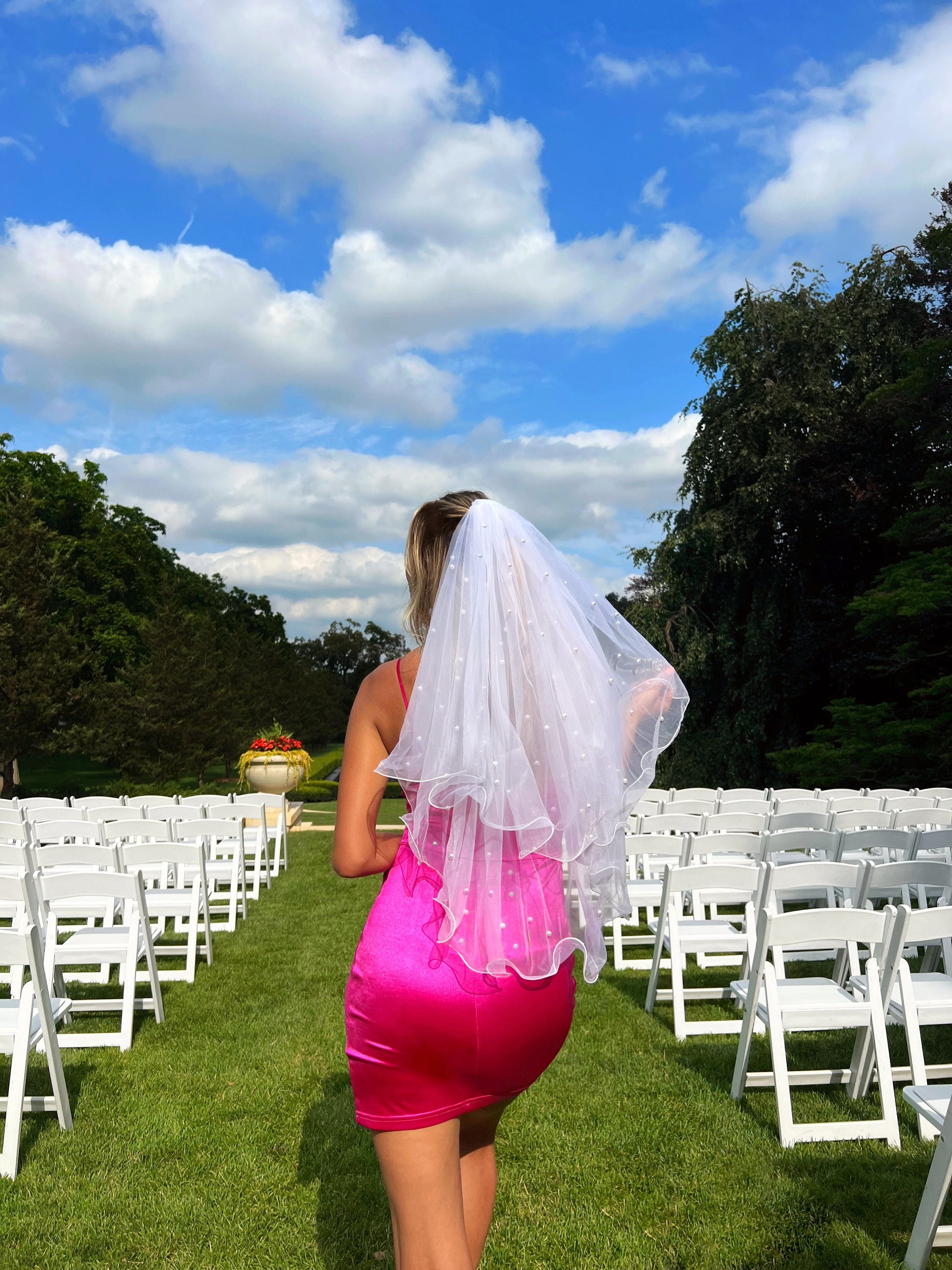 Bridal party veil